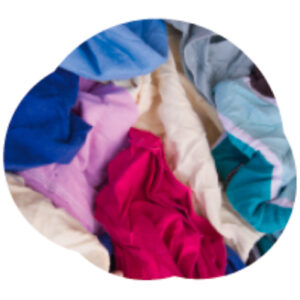 PAÑOS PUNTO COLOR CAMISETA 5 kg (Ref: 1861/000021000-5KG)