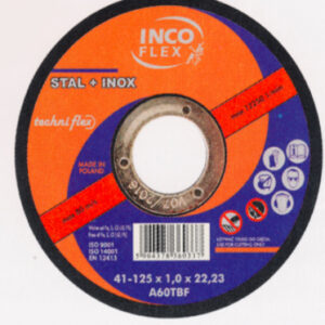 DISCOS 230X1,9X22,2 CORTE INOXIDABLE CAJA 25 Uds (ROJO) (Ref: 959/IN23019X)
