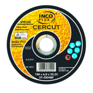 DISCOS  CERCUT CERAMICOS MAXIMA CALIDAD  3 MEDIDAS EN CAJAS (DORADO)   ok