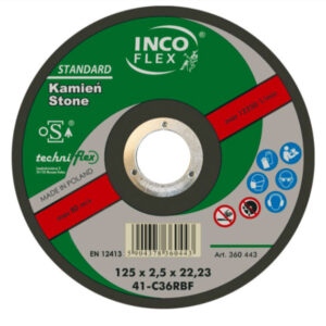 DISCOS 230X3 ABRASIVOS PARA PIEDRA CAJA 25 Uds (VERDE) (Ref: 959/IN23030P)