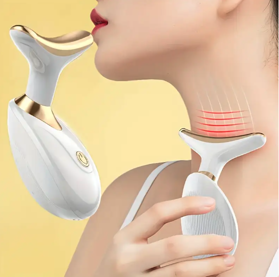 Masajeador facial reafirmante antiarrugas eléctrico con y sin crema - Imagen 5