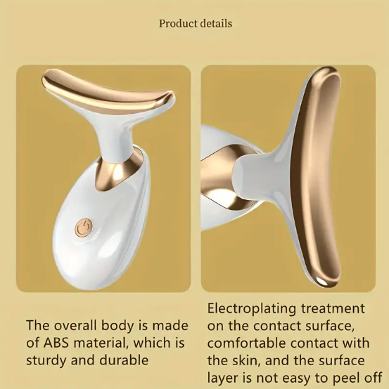 Masajeador facial reafirmante antiarrugas eléctrico con y sin crema - Imagen 7