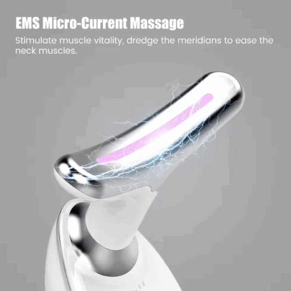 Masajeador facial reafirmante antiarrugas eléctrico con y sin crema - Imagen 3