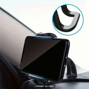 Soporte de teléfono para coche rotativo, montaje de tablero multifuncional ABS, soporte giratorio de 360° (Ref: 1994/SOPORTTF1)