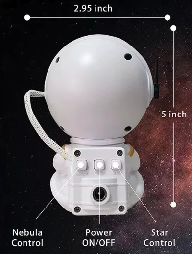 Proyector astronauta de cielo estrellado (Ref: 1856/Astronauta) - Imagen 5