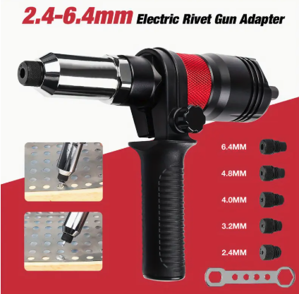 RIVETALADRO PROFESIONAL, Kit de pistola de remaches profesional (Ref: 1994/RIVETALADRO)
