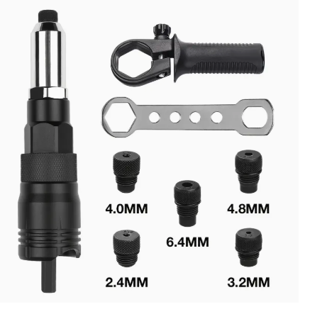 RIVETALADRO PROFESIONAL, Kit de pistola de remaches profesional (Ref: 1994/RIVETALADRO) - Imagen 2