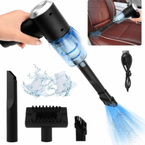 Aspiradora de Mano Inalámbrica - Mini Aspiradora para Autos, Coche, Oficina y Hogar con Carga USB  ( Ref: 5057/100004 )