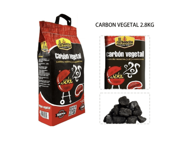 Carbón vegetal 2.8 kg