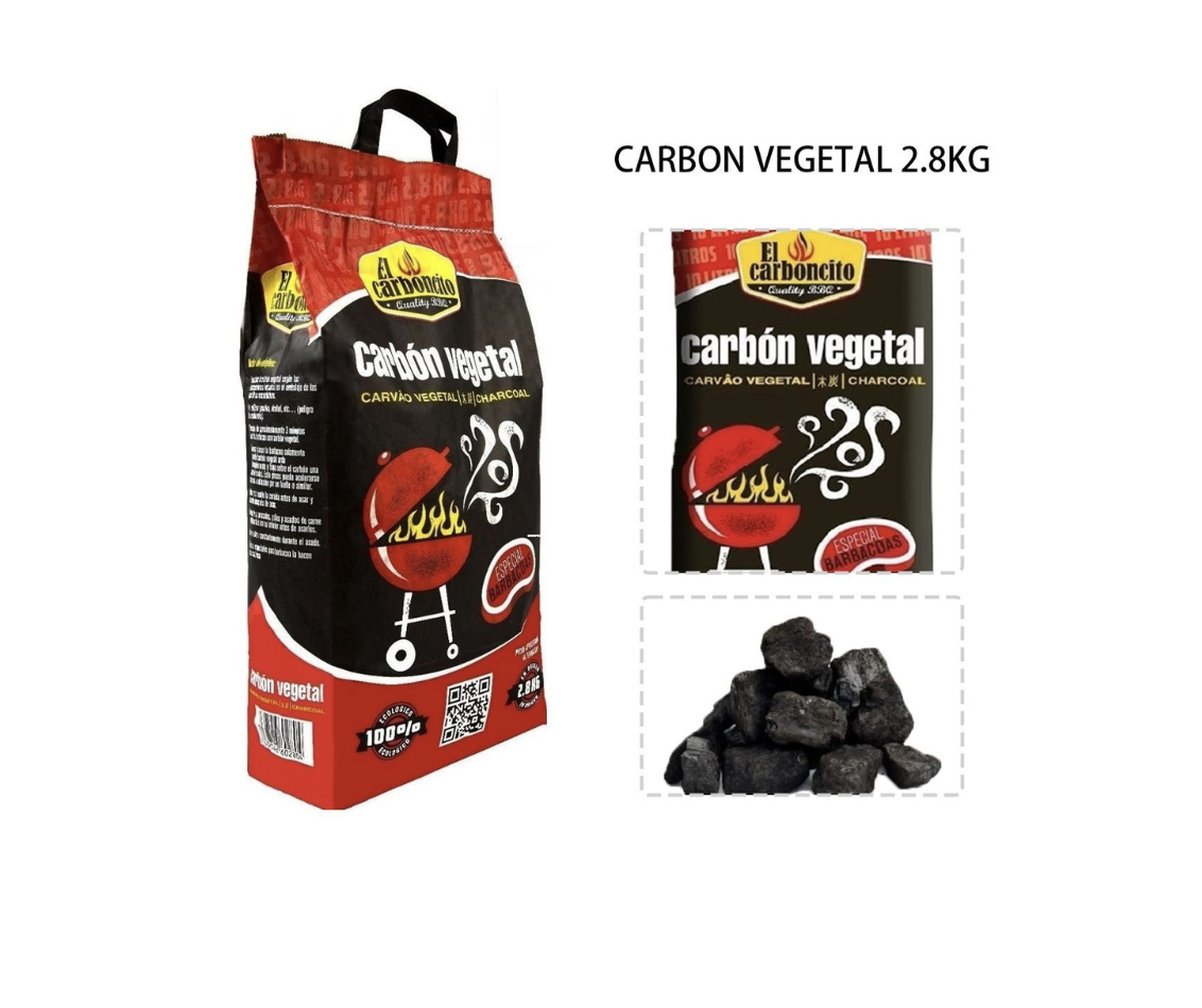 Carbón vegetal 2.8 kg