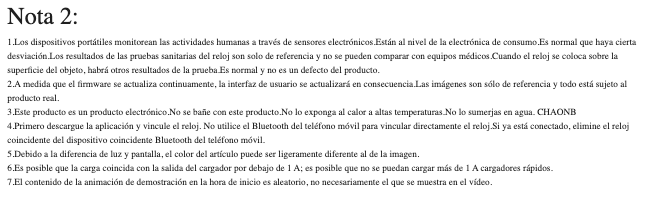 RELOJ INTELIGENTE MULTIFUNCION  (Ref: 1856/RELOJINTEL02NEGRO) - Imagen 3