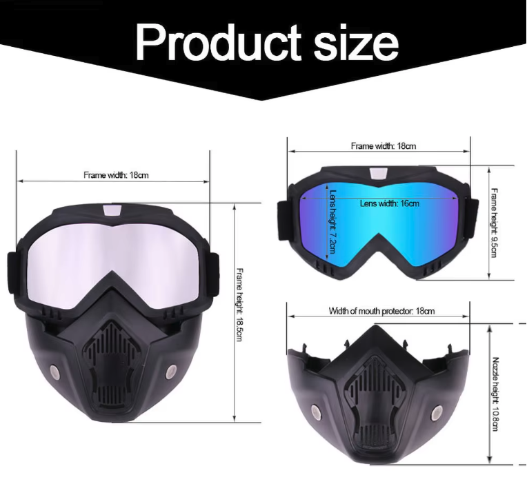 Gafas de Motocross (Ref: 1856/MOTOCROSS) - Imagen 6