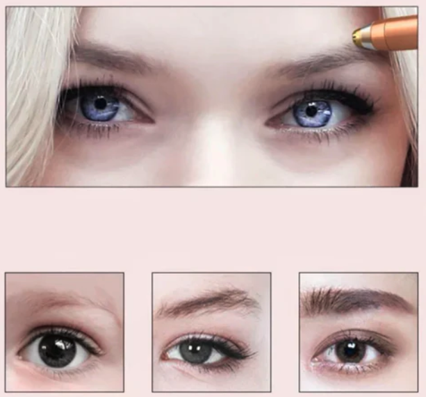 Recortador Eléctrico de Cejas Indoloro Mini Depiladora Portátil para Mujeres y Hombres  (Ref: 5057/100056) - Imagen 2