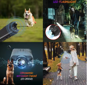 Disuasor ultrasónico de mano antiladridos y ataques de perros 3 en 1 dispositivo  (Ref: 1856/ULTRASONIC) - Imagen 3