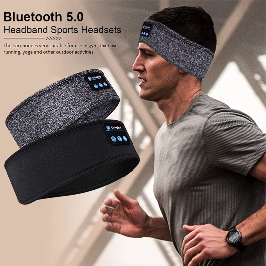 Banda para dormir o hacer deportes con auriculares inalámbricos con Bluetooth (Ref: 1994/ANTIFAZRELAJANTE ) - Imagen 6