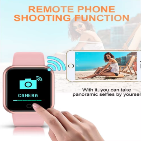 Reloj inteligente, deportes, salud, fotos, bluethoth ( Ref: 1856/RELOJINTEL01ROSA)) - Imagen 4