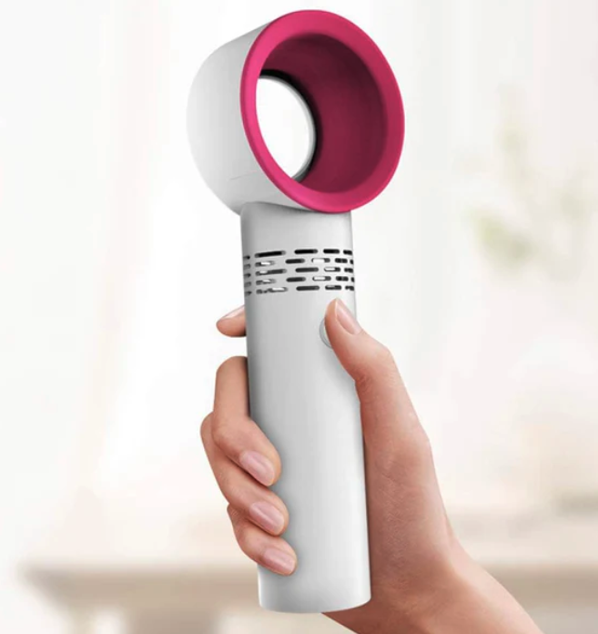 Ventilador Portátil sin Aspas - Mini Enfriador de Mano Recargable USB con 3 Velocidades (Ref: 5057/100063) - Imagen 12