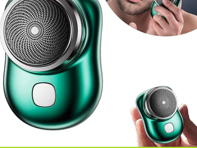 Mini Afeitadora Eléctrica Portátil Storm Shaver 2023 - Afeitadora Potente Recargable USB (Ref: 5057/100046)