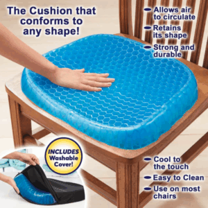 Cojín de Asiento Egg Sitter con Funda Antideslizante Diseño Transpirable y Alivio de Presión (Ref: 5057/100075)
