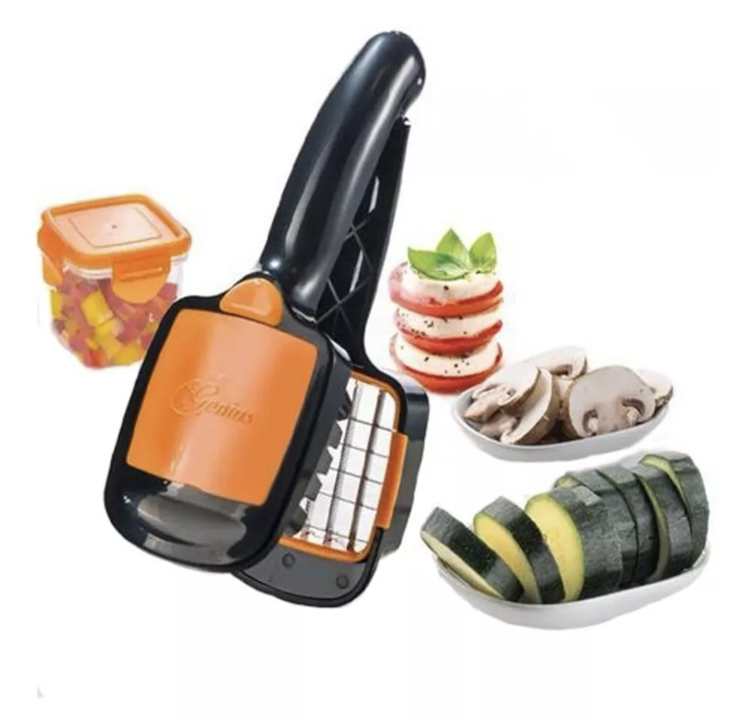 Cortador de Verduras 5 en 1 – El Utensilio Definitivo para Cortar Frutas y Verduras (Ref: 5057/100094) - Imagen 2