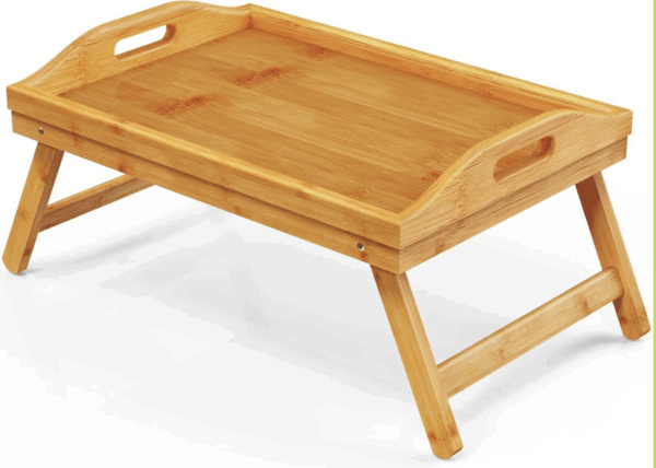 Bandeja de Cama Plegable de Bambú (Ref: 5057/100119) - Imagen 2
