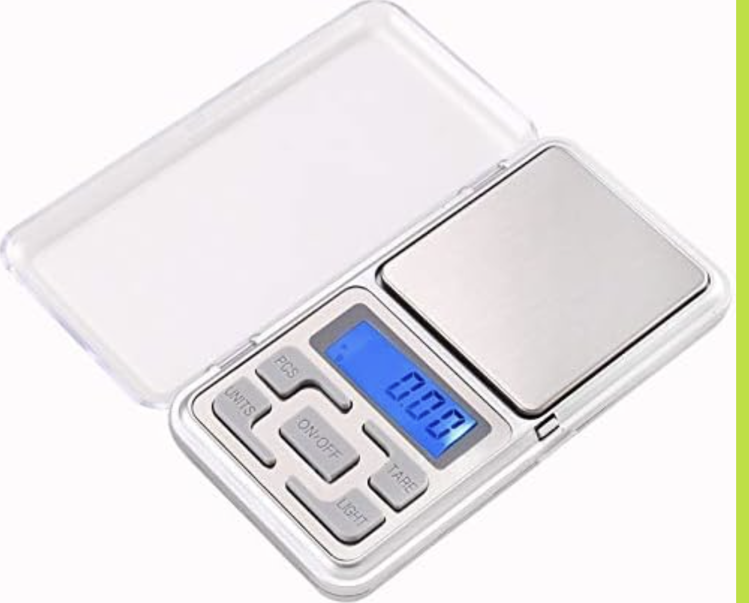 Mini Balanza Digital de Alta Precisión 200g x 0.01g – Compacta y Versátil para Pesajes Exactos (Ref: 5057/100099)