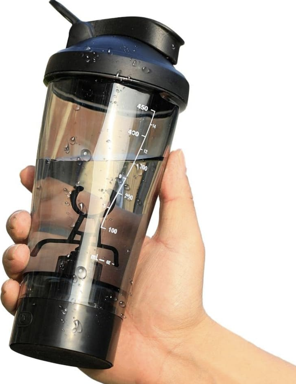 Coctelera Eléctrica Recargable 450ml – Batidora Portátil para Proteínas y Batidos Fitness (Ref: 5057/100118) - Imagen 2