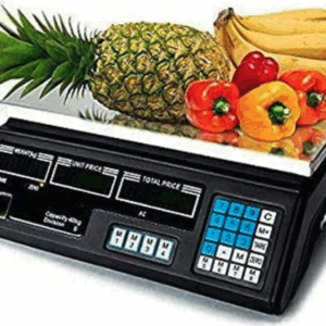 Báscula Comercial Digital 40kg para Frutas y Verduras con Batería Integrada (Ref: 5057/100007)