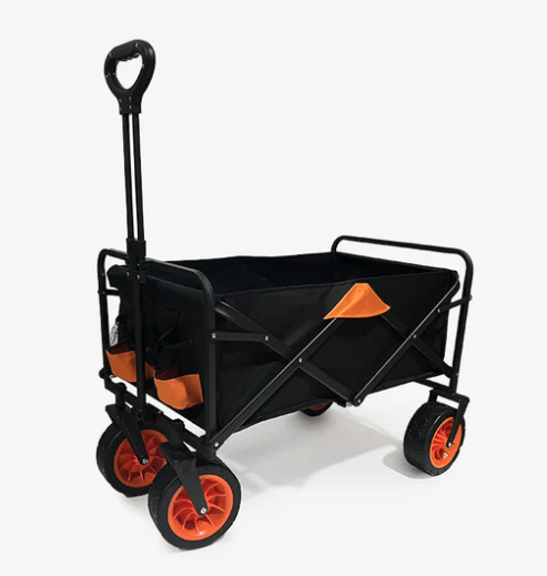 Carro multifuncional plegable con 4 Ruedas grandes y resistentes – 100 L de Capacidad y hasta 80 kg de Carga (Ref: 5057/100120) - Imagen 2