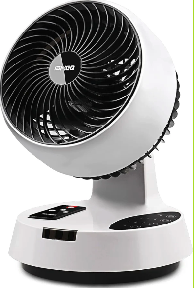 Ventilador Turbo Silencioso de Mesa con Circulación de Aire 3D - Temporizador, Mando a Distancia y Oscilación (Ref: 5057/100080) - Imagen 2