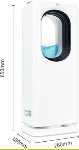 Ventilador/Enfriador de Aire Portátil con Purificador y Humidificador - Ventilador con 3 Velocidades y Función de Ionizador (Ref: 5057/100019) - Imagen 2