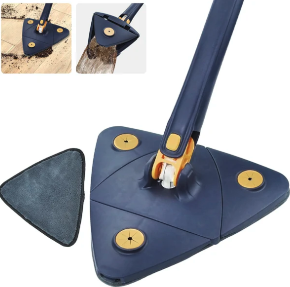 Fregona de Limpieza Triangular 360° – La Solución Definitiva para Todo Tipo de Superficies (Ref: 5057/100093)