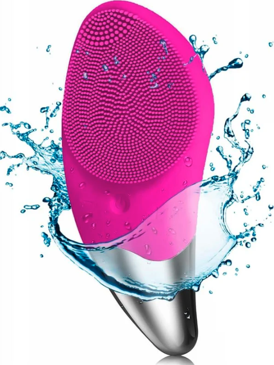 Cepillo Limpiador Facial Eléctrico - Masajeador Exfoliante de Silicona Recargable para Belleza y Cuidado de la Piel (Ref: 5057/100014) - Imagen 3