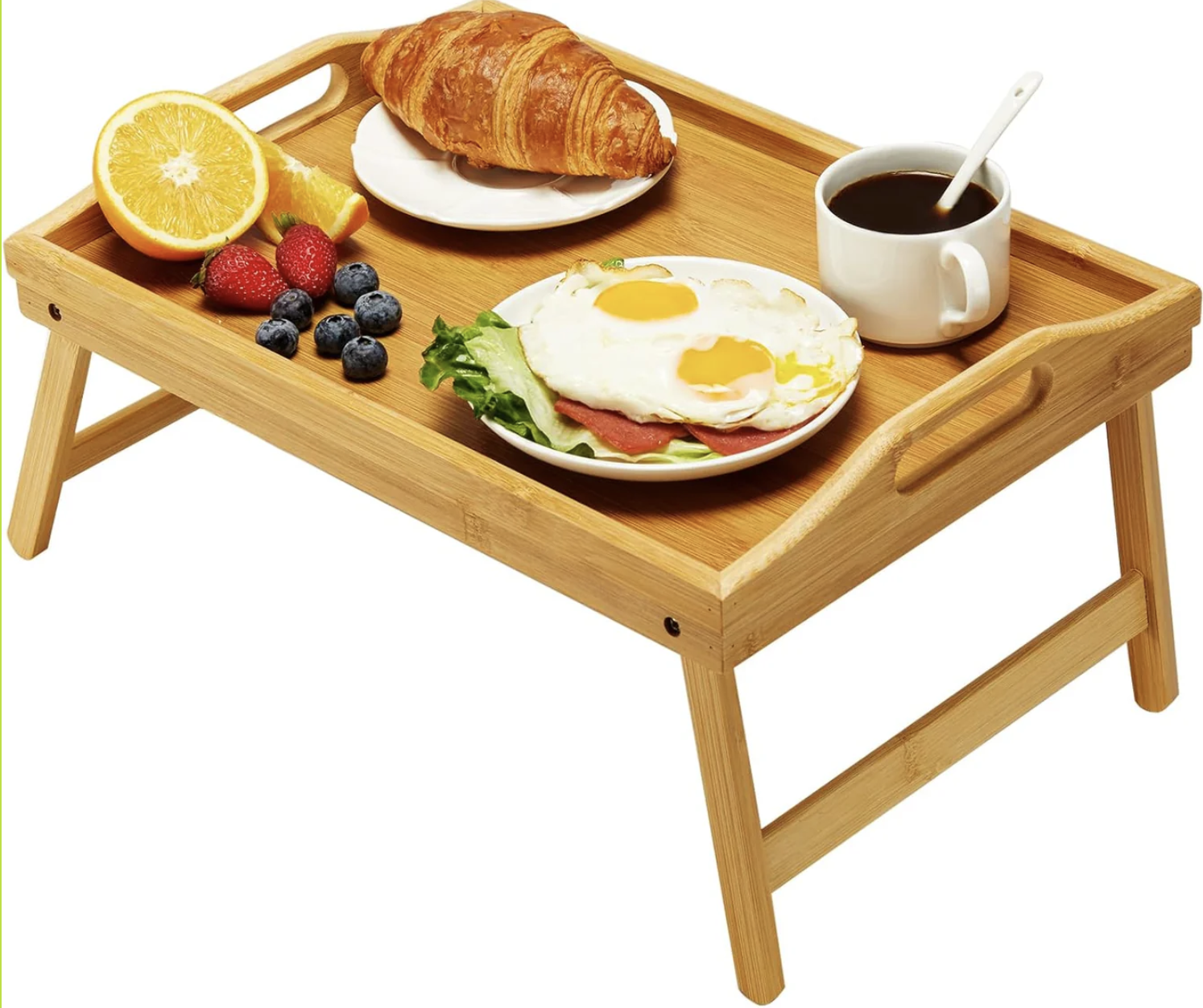 Bandeja de Cama Plegable de Bambú (Ref: 5057/100119)