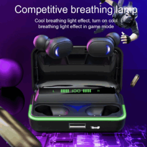Auriculares Bluetooth 5.3 Inalámbricos - HiFi Estéreo con Micrófono, Pantalla LED e IPX7 a Prueba de Agua (Ref: 5057/100006)