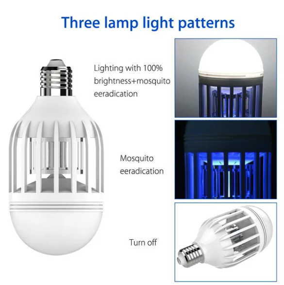 Bombilla Led Anti-mosquitos E27 9W (Ref: 5057/100090) - Imagen 3