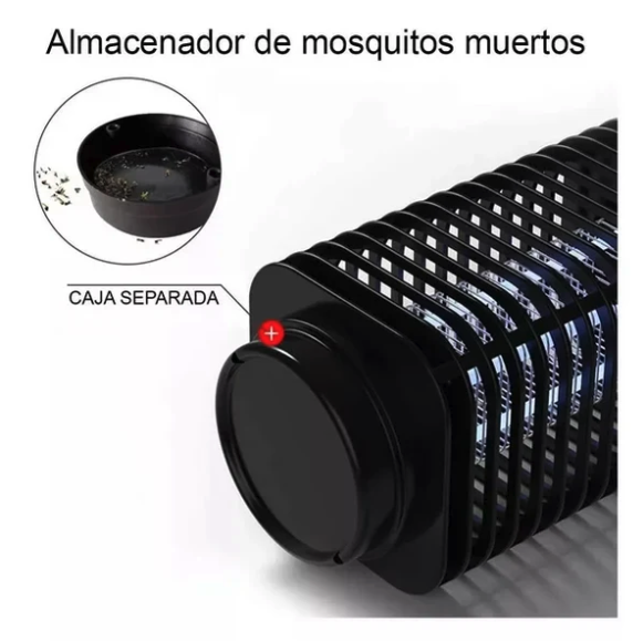 Lámpara Repelente de Mosquitos - Matamosquitos Eléctrico Recargable con Luz UV Portátil para Interiores y Exteriores 1U (Ref: 5057/100032) - Imagen 3