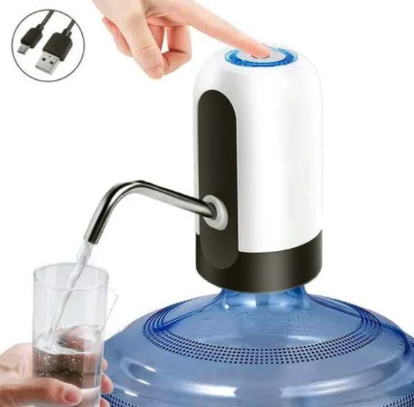 Dispensador de Agua Automático Recargable - Bomba Eléctrica para Bidones de Hasta 20L (Ref: 5057/100018) - Imagen 3