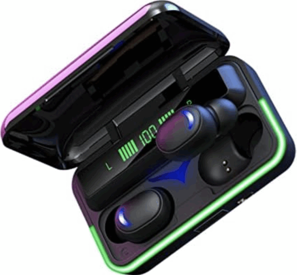 Auriculares Bluetooth 5.3 Inalámbricos - HiFi Estéreo con Micrófono, Pantalla LED e IPX7 a Prueba de Agua (Ref: 5057/100006) - Imagen 4
