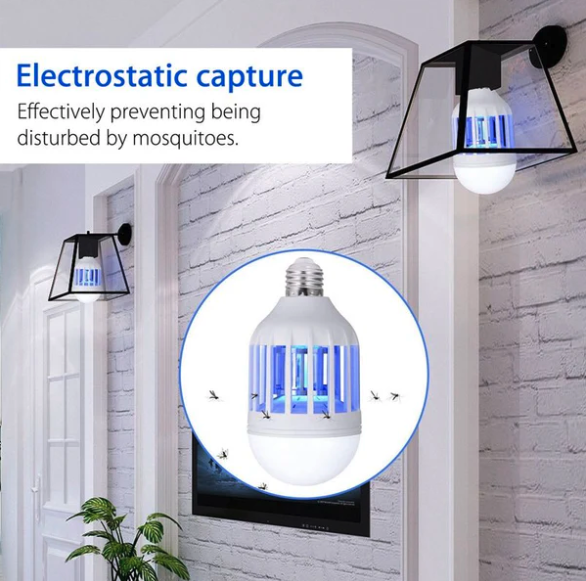Bombilla Led Anti-mosquitos E27 9W (Ref: 5057/100090) - Imagen 4