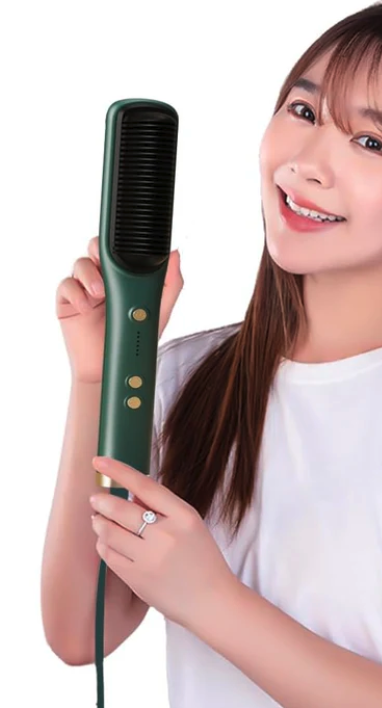 Cepillo Alisador Portátil - Peine Alisador de Viaje para Todo Tipo de Cabello (Ref: 5057/100013) - Imagen 2