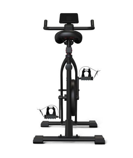 Bicicleta estática indoor, soporte para tablet y smartphone (no incluids), ajustable, compatible con apps Kinomap y Zwift, Negro (Ref: 5059/BFTKB01) - Imagen 4