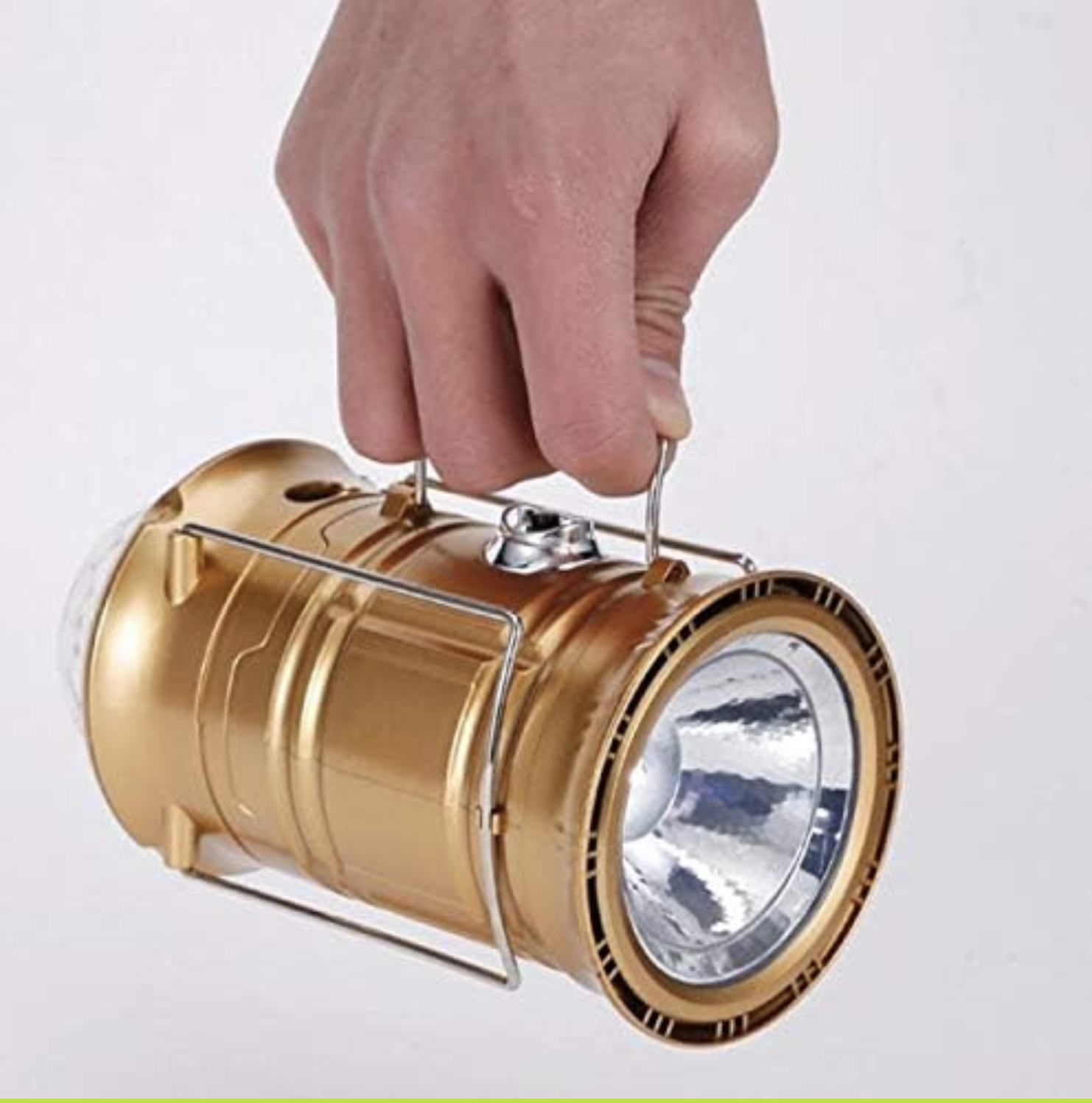 Linterna Camping LED Recargable con Control de Voz y Bola de Cristal Multicolor (Ref: 5057/100107) - Imagen 5