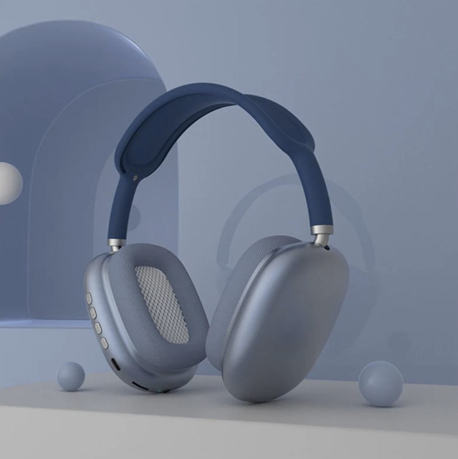 Auriculares Bluetooth - Diseño Plegable con Micrófono, Micro SD y Auxiliar (Ref: 5057/100007) - Imagen 5