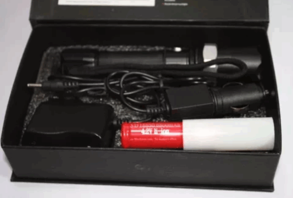 Linterna LED Táctica Recargable - Alta Potencia con Zoom y Luz de Emergencia SOS (Ref: 5057/100114) - Imagen 5