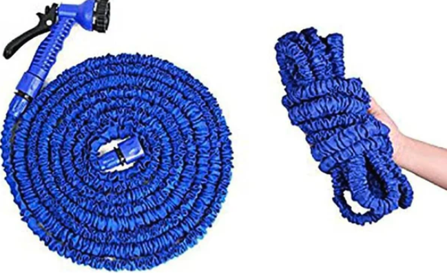 Manguera de Jardín Expandible con Pistola de Pulverización de 7 Modos - Manguera Mágica con Adaptadores (Ref: 5057/100040-30) - Imagen 5
