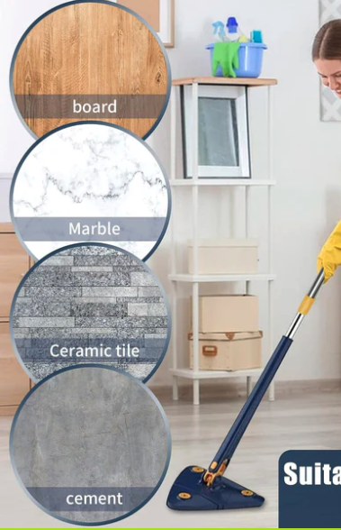 Fregona de Limpieza Triangular 360° – La Solución Definitiva para Todo Tipo de Superficies (Ref: 5057/100093) - Imagen 5