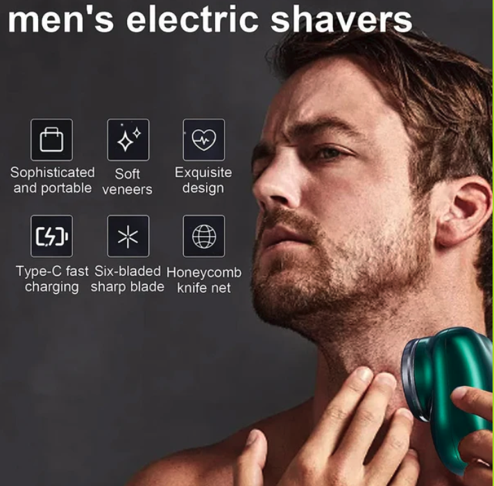 Mini Afeitadora Eléctrica Portátil Storm Shaver 2023 - Afeitadora Potente Recargable USB (Ref: 5057/100046) - Imagen 4