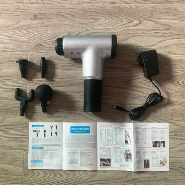 Pistola de Masaje Muscular Inalámbrica para Tejido Profundo: Alivio de Dolor y Relajación en Cualquier Lugar (Ref: 5057/100052) - Imagen 5