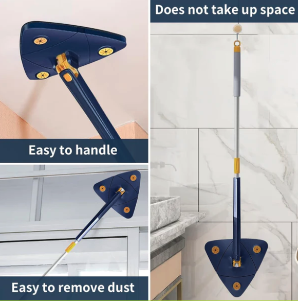 Fregona de Limpieza Triangular 360° – La Solución Definitiva para Todo Tipo de Superficies (Ref: 5057/100093) - Imagen 6